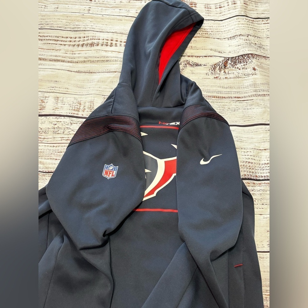 Kids Houston Texans Nike Dri Fit Hoodie - Picture 5 of 12